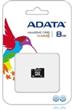 microSDHC 8GB Adata Class 4 w/a (EU Blister)